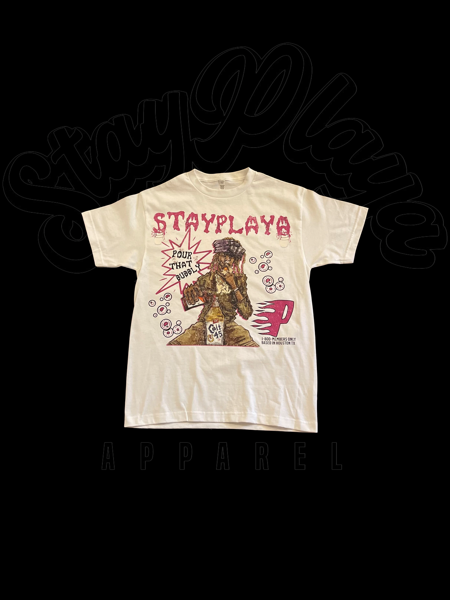 Pour That Bubbly Graphic T-Shirt