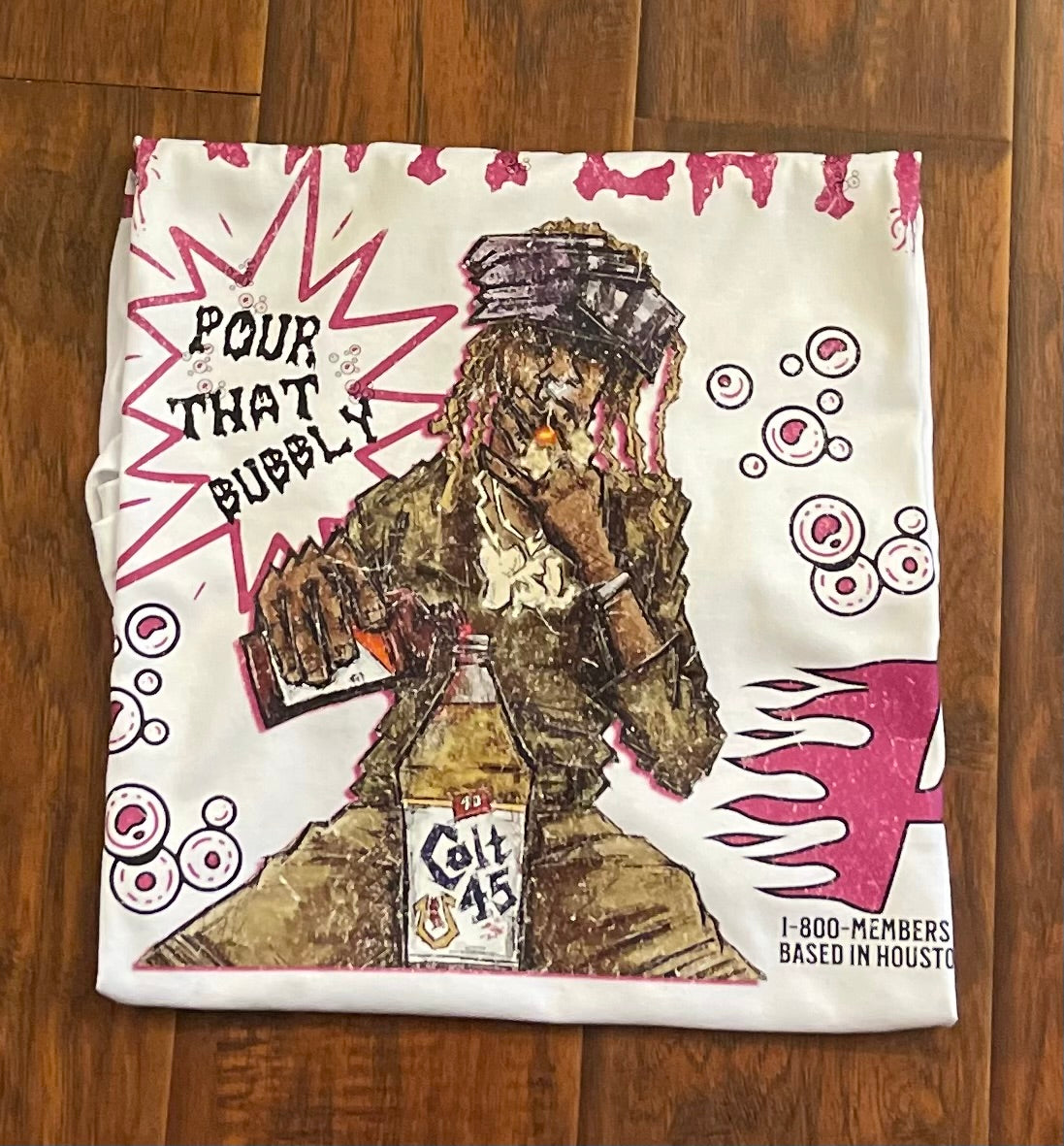 Pour That Bubbly Graphic T-Shirt