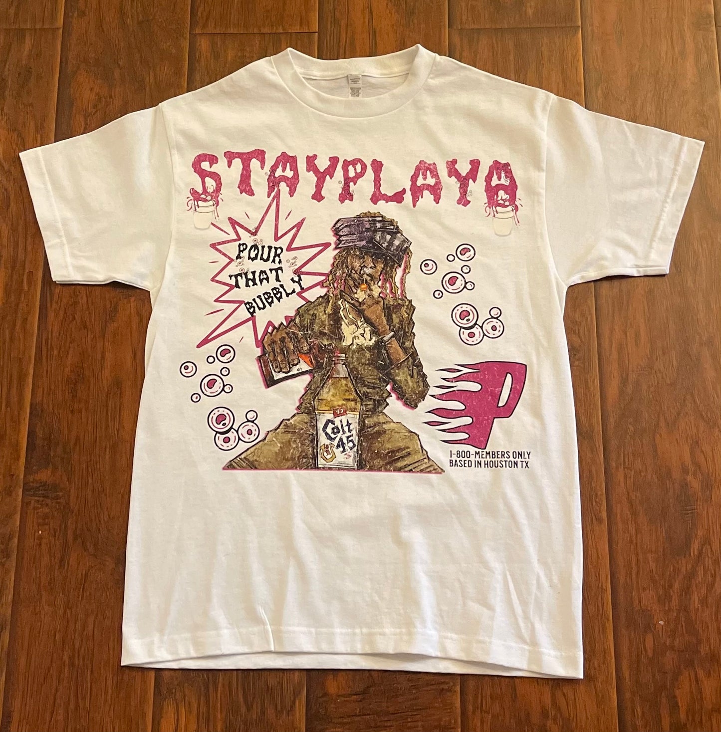 Pour That Bubbly Graphic T-Shirt
