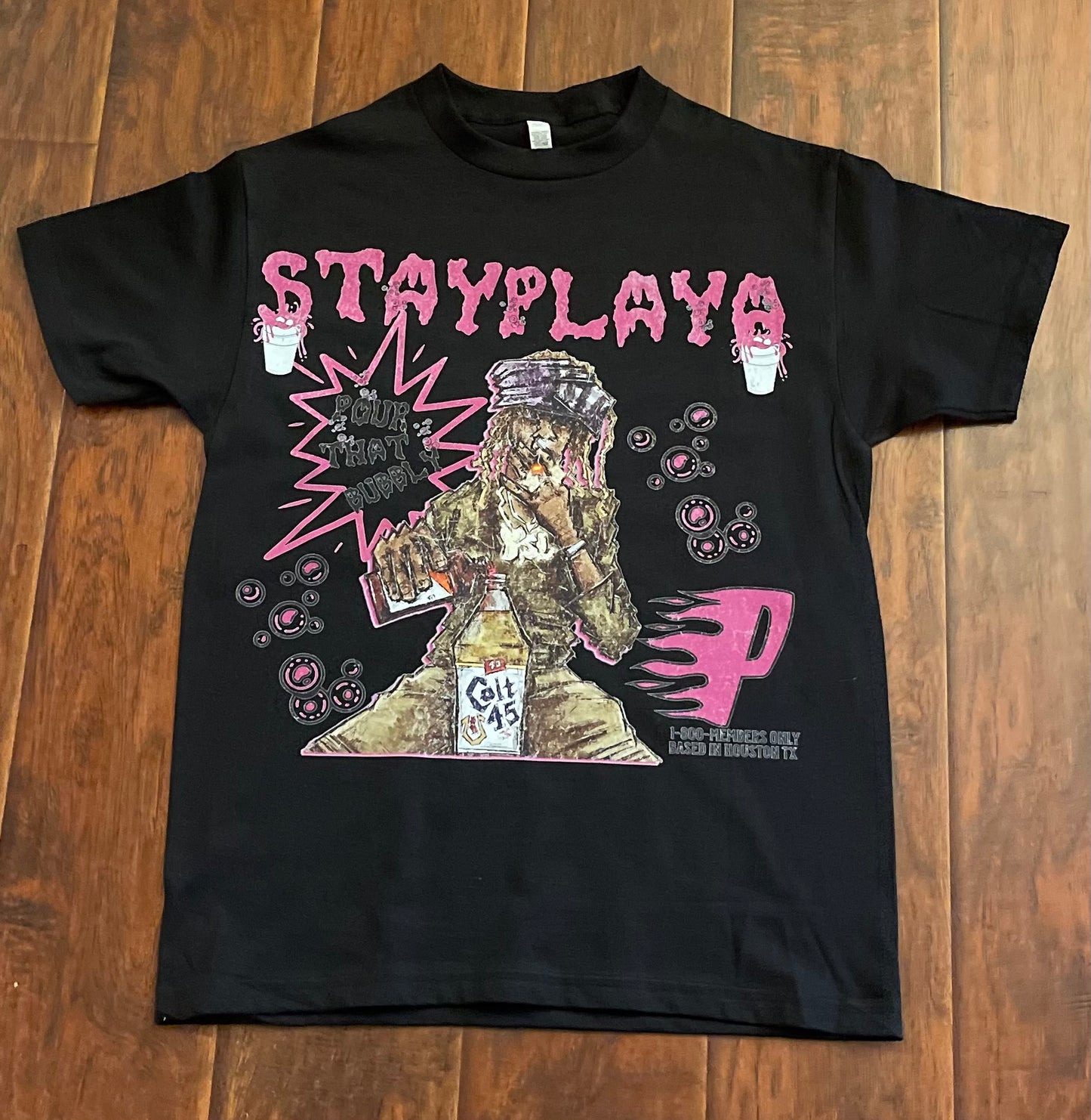 Pour That Bubbly Graphic T-Shirt