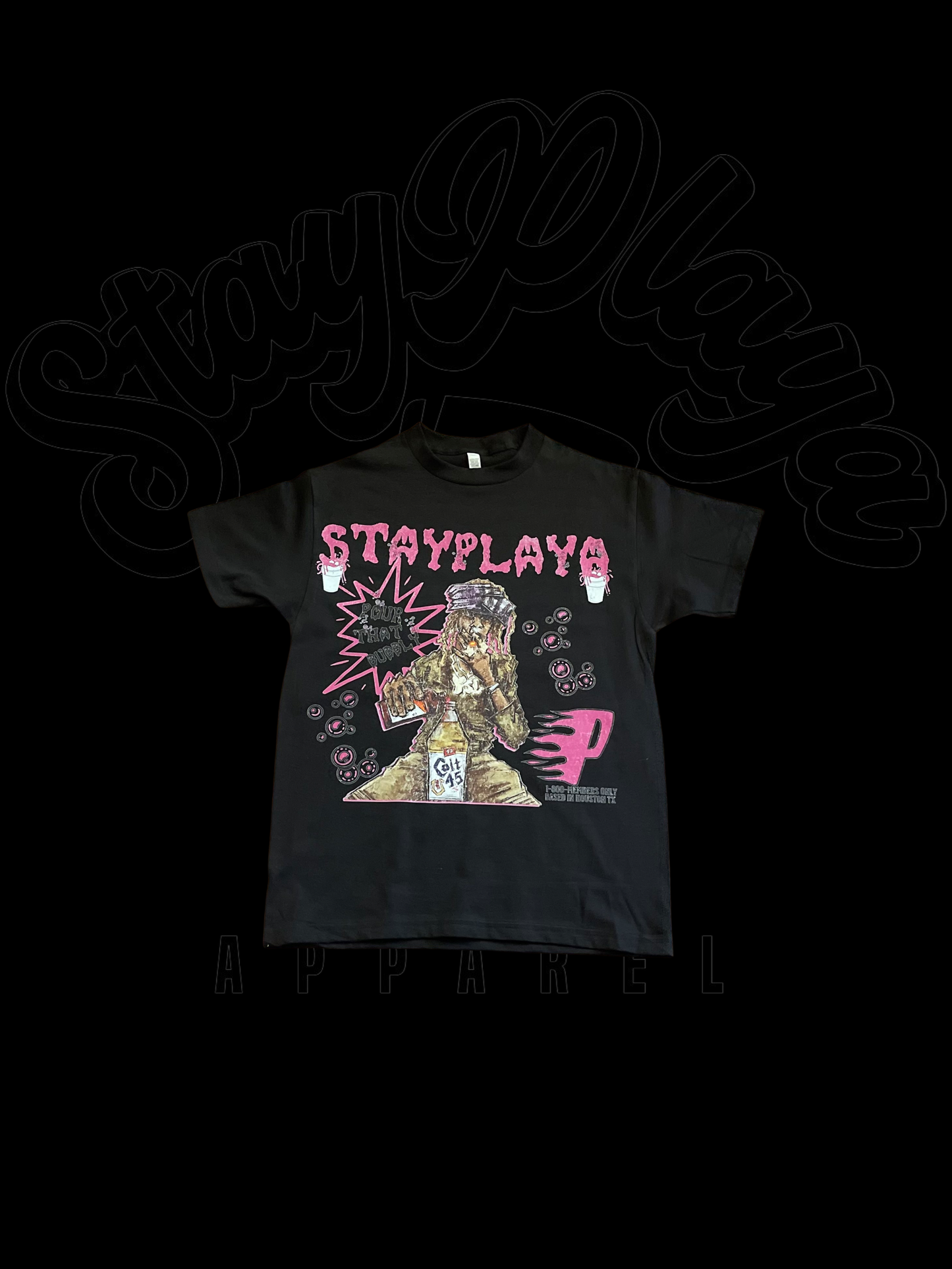 Pour That Bubbly Graphic T-Shirt