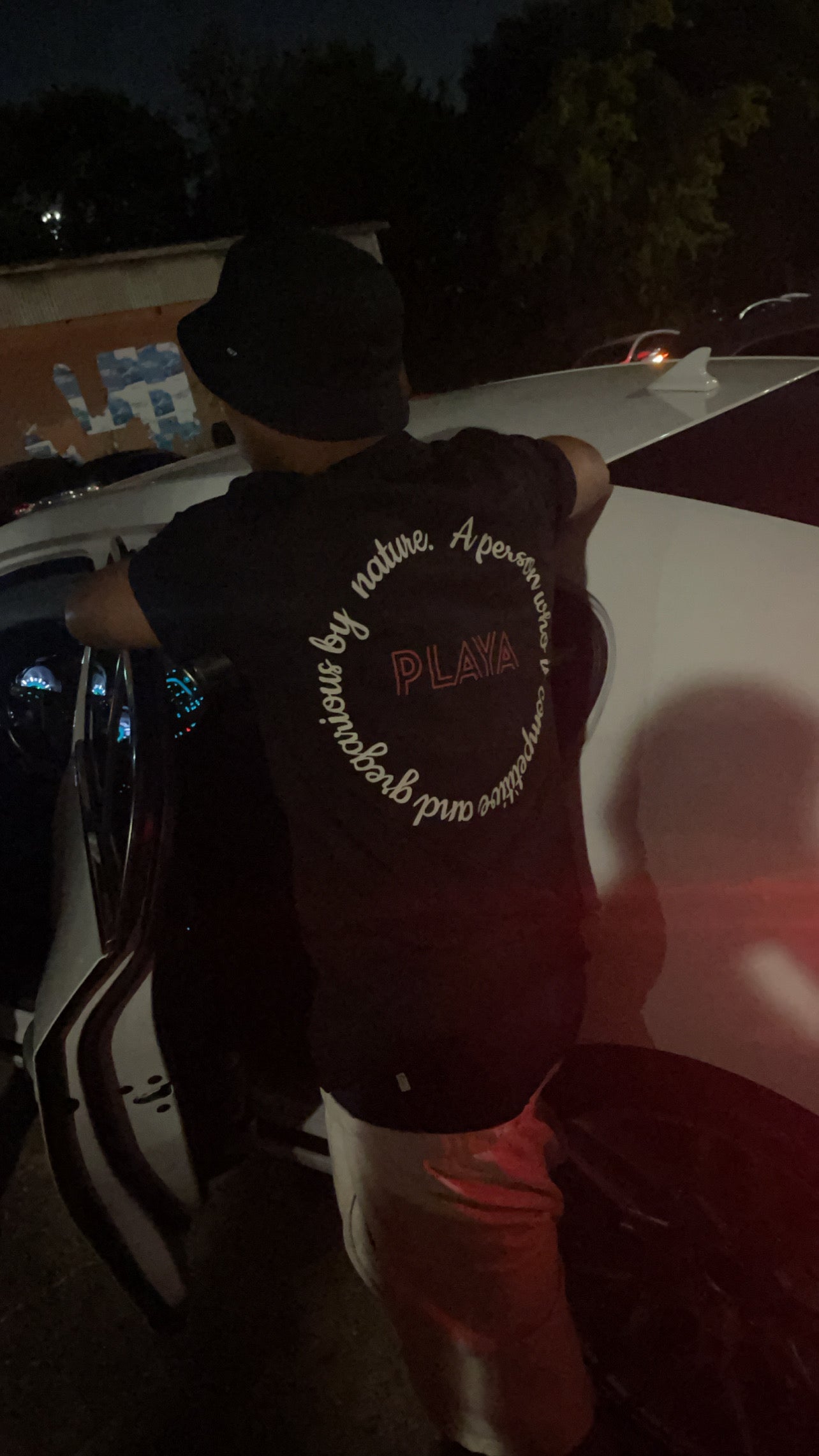 Definition Of Playa T-Shirt (Black/Red/Cream)