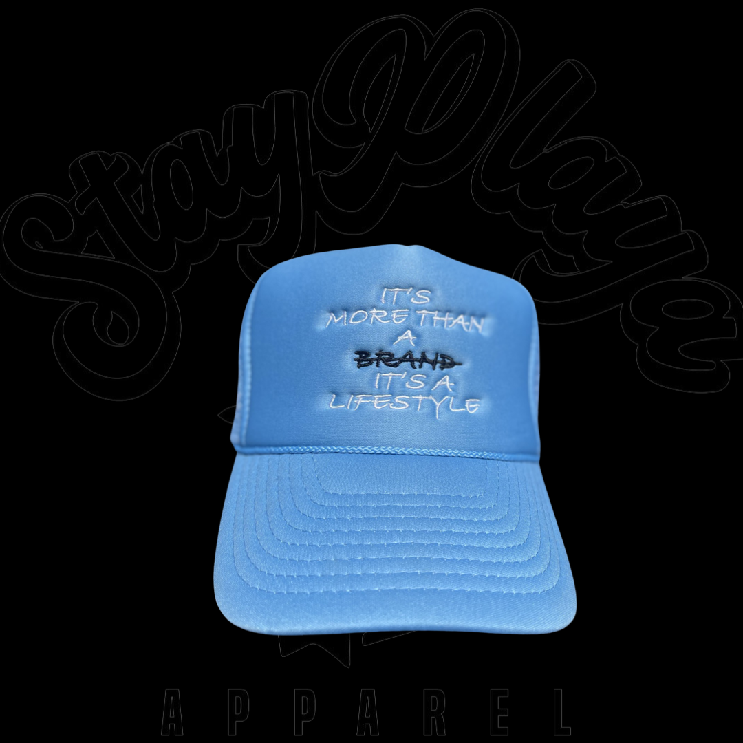 It’s More Than A Brand Trucker Light Blue/Black/White