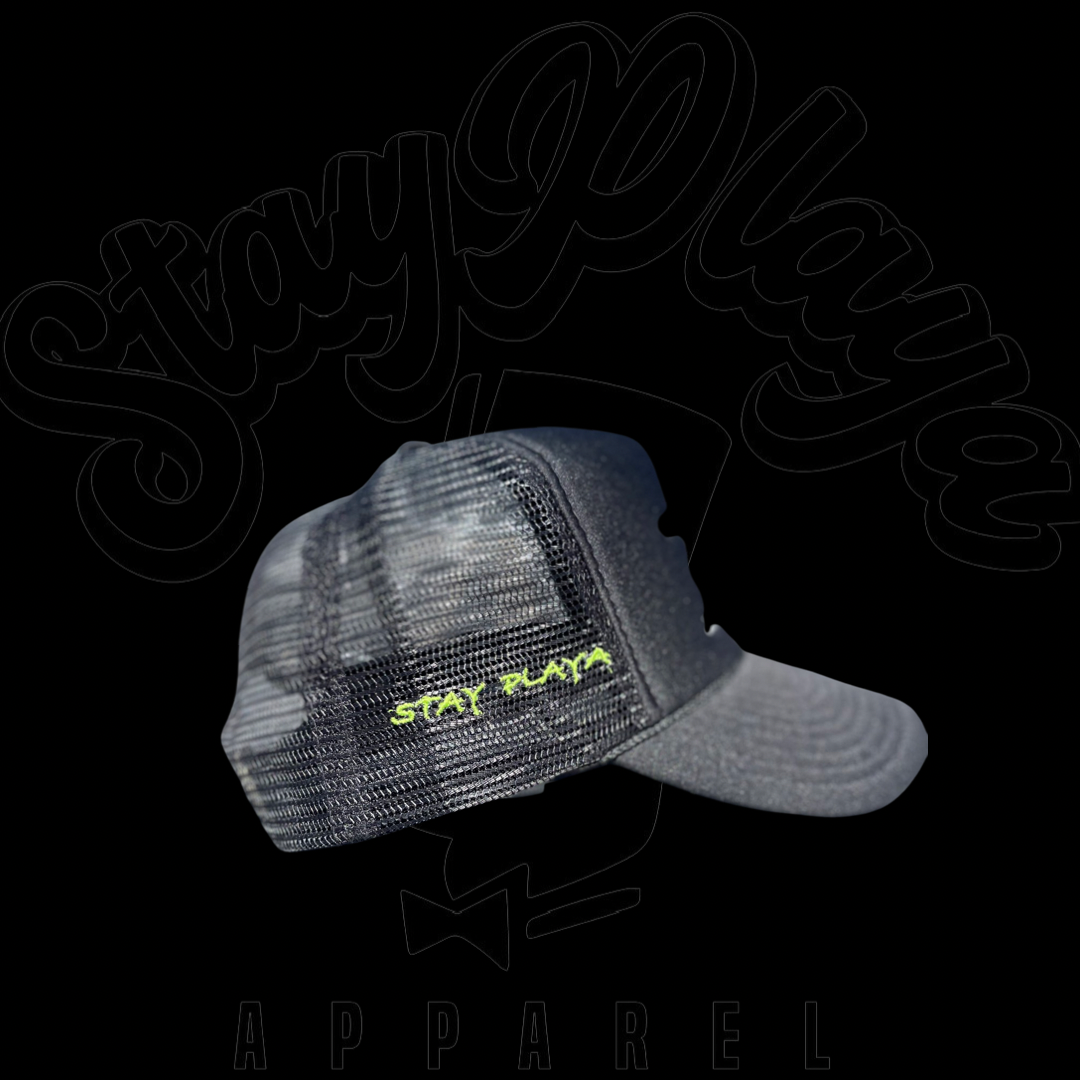 It’s More Than A Brand Trucker Black/Lime Green/Grey