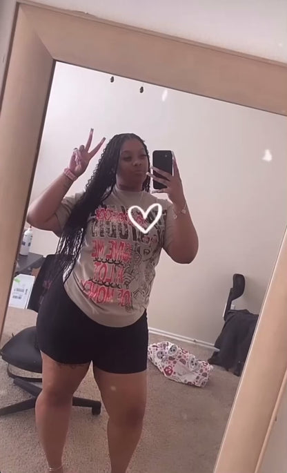 Give Me Money Graphic T-shirt/Shorts Set
