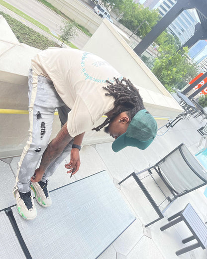 Definition Of Playa T-Shirt (Cream/Green)