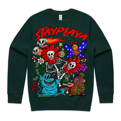 StayPlaya 333 Crew Neck Sweater