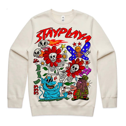StayPlaya 333 Crew Neck Sweater