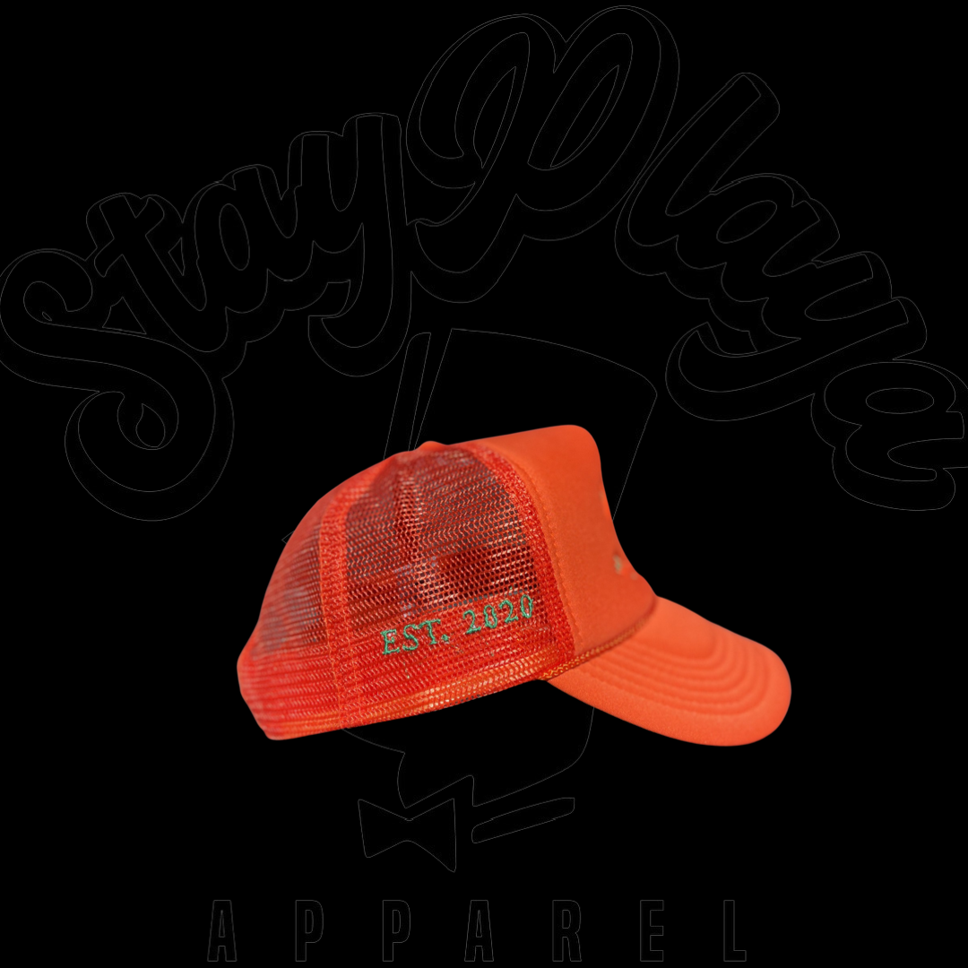 2022 StayPlaya Trucker (Orange/Green)