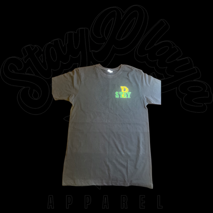 Always Keep It Playa T-Shirt (Black/Lime Green/Yellow/Gray)