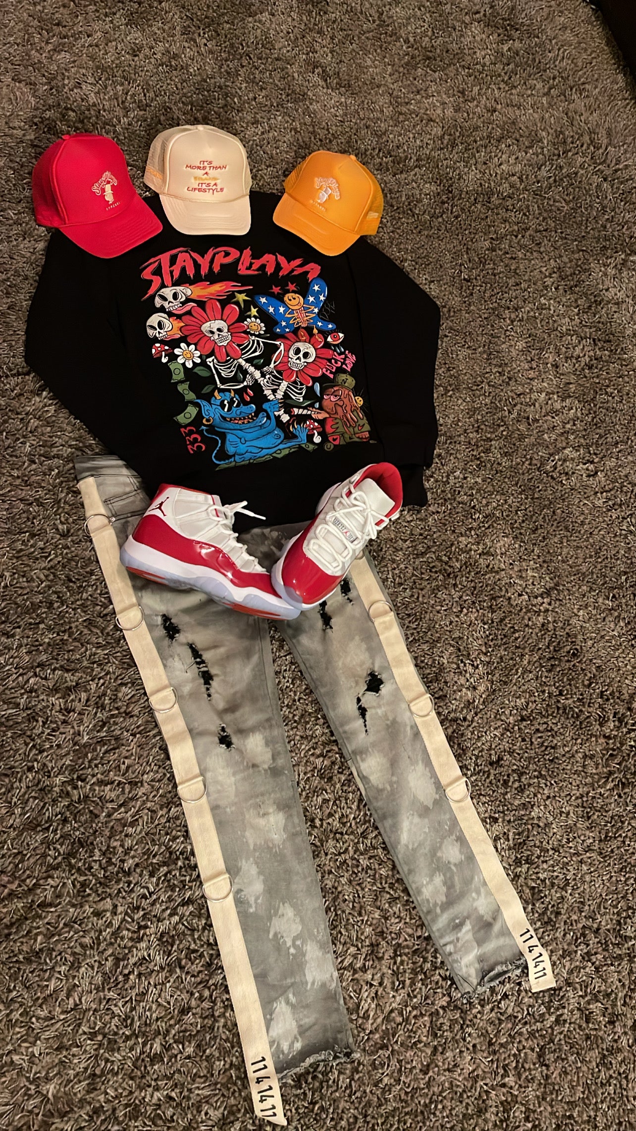 StayPlaya 333 Crew Neck Sweater