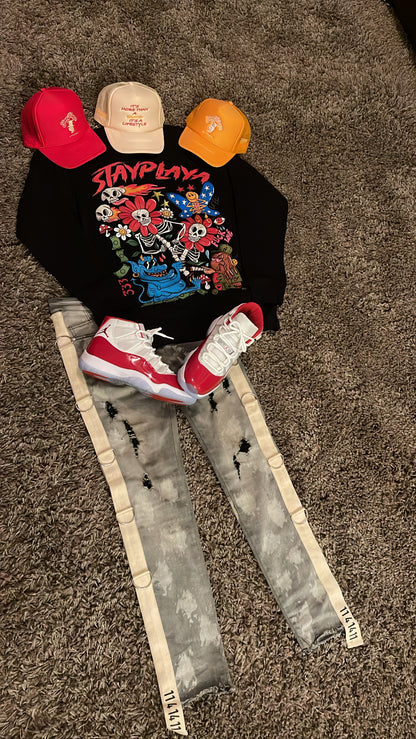 StayPlaya 333 Crew Neck Sweater