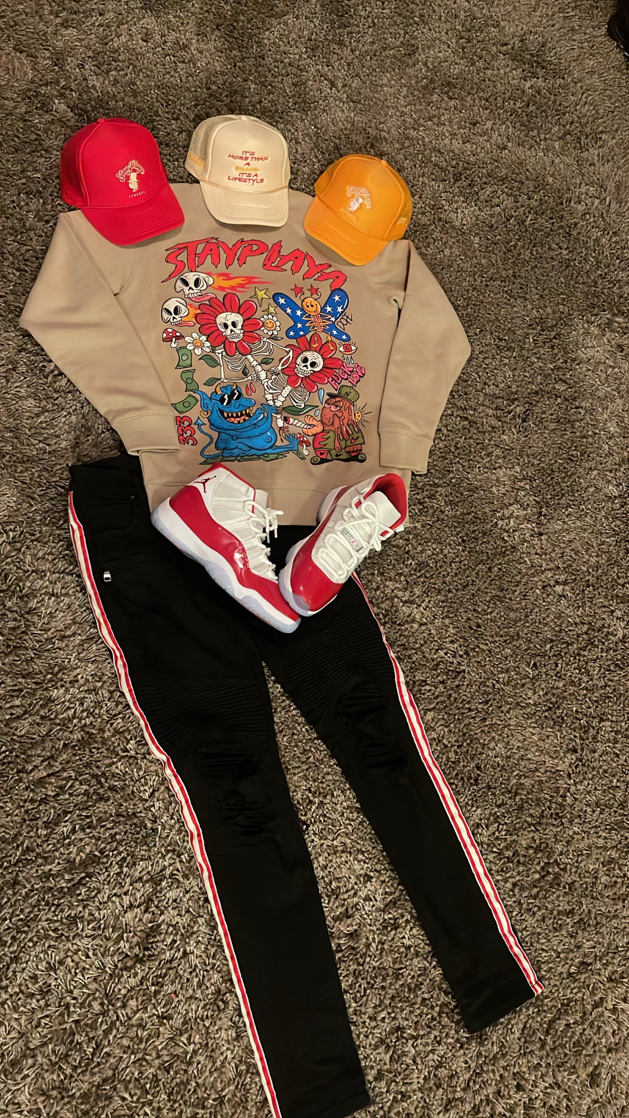 StayPlaya 333 Crew Neck Sweater