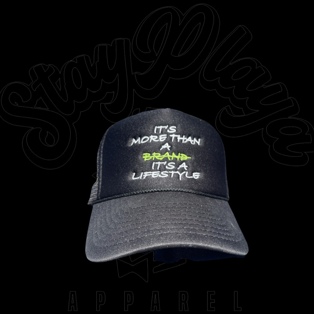 It’s More Than A Brand Trucker Black/Lime Green/Grey
