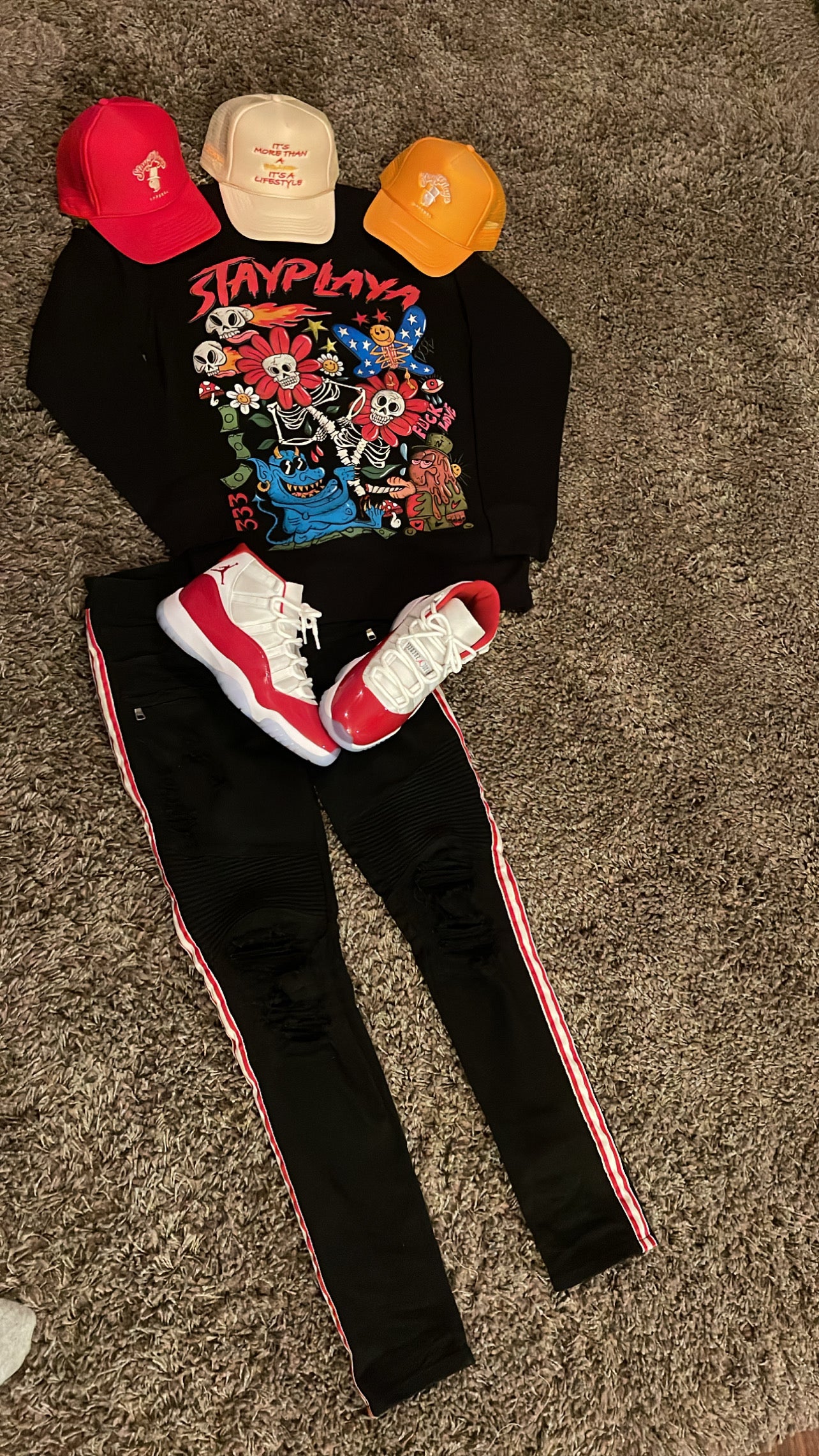 StayPlaya 333 Crew Neck Sweater